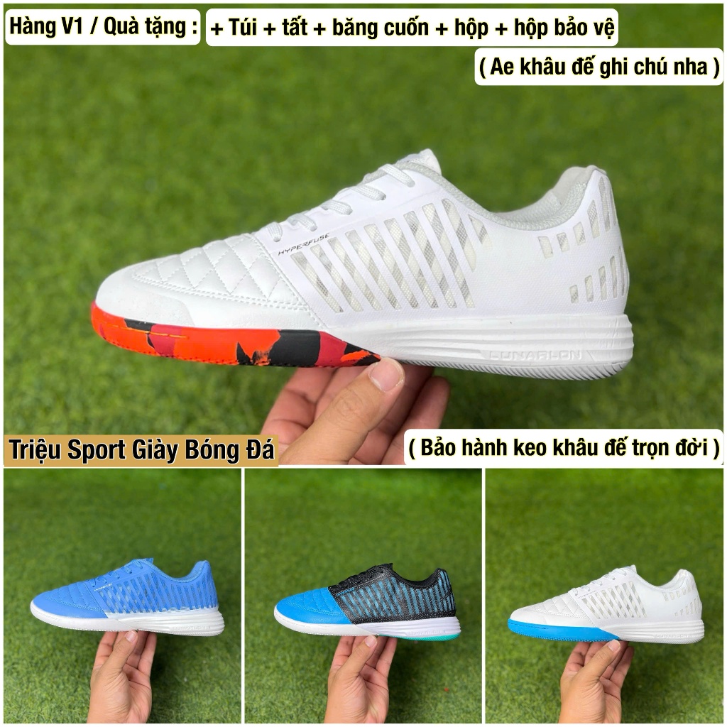giày đá bóng futsal gato 2 ic V1 ( quà tặng như trên hình )