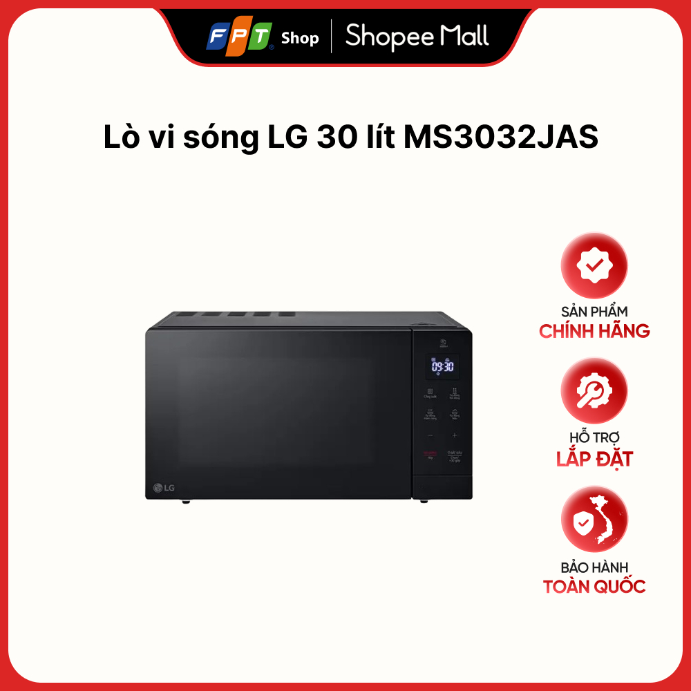 Lò vi sóng LG 30 lít MS3032JAS