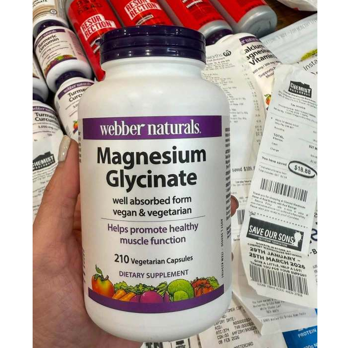 Webber Naturals Magnesium Glycinate