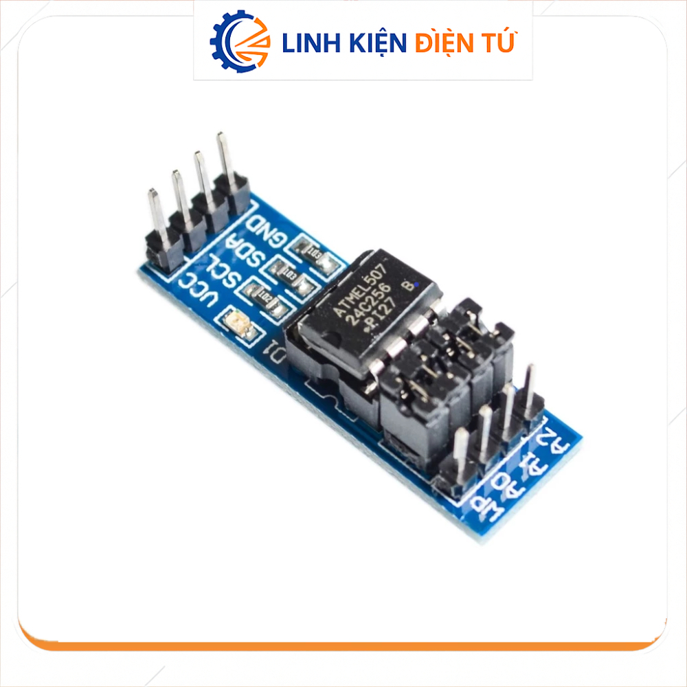 [Linh Kiện Điện Tử][G210] Module Lưu Trữ EEPROM Giao Tiếp I2C, Module Bộ Nhớ AT24C256