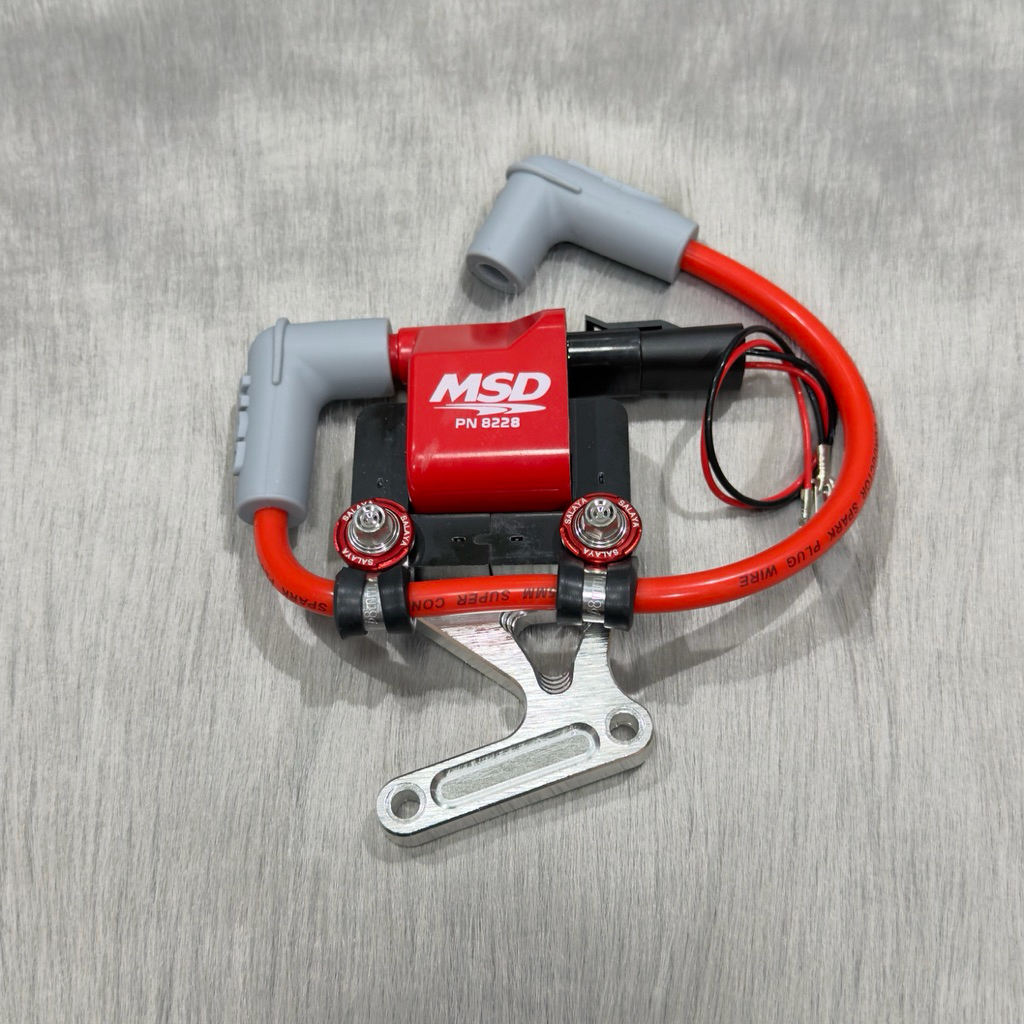 Combo mobin sường MSD + pát nhôm cnc lắp SHVN chế lắp được các dòng xe khác (tặng kẹp ốc salaya, lon