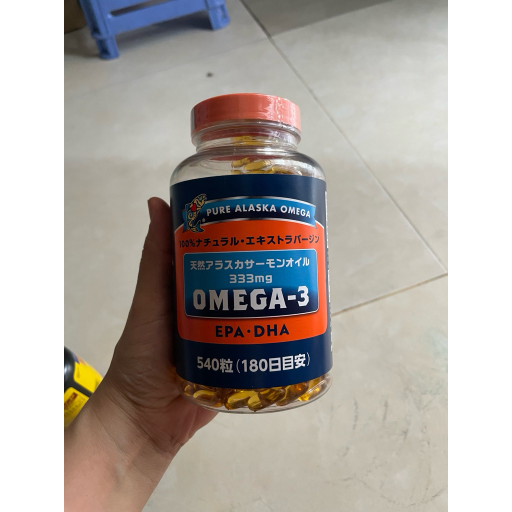 Dầu cá hồi Omega 3 pure Alaska Omega