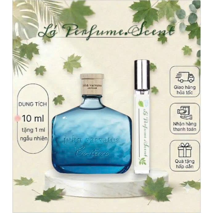 🌿 Nước Hoa John Varvatos Artisan Costiero EDP 10ml