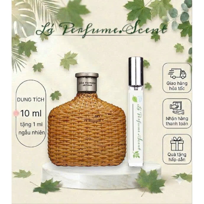 🌿 Nước Hoa Nam John Varvatos Artisan EDT 10ml