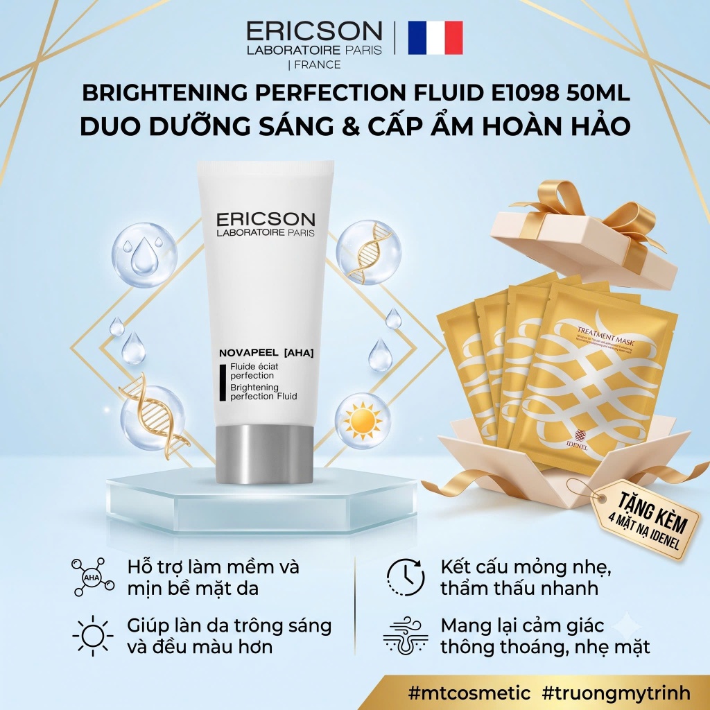 DUNG DỊCH DƯỠNG SÁNG BRIGHTENING PERFECTION FLUID E1098 50ML – ERICSON LABORATOIRE