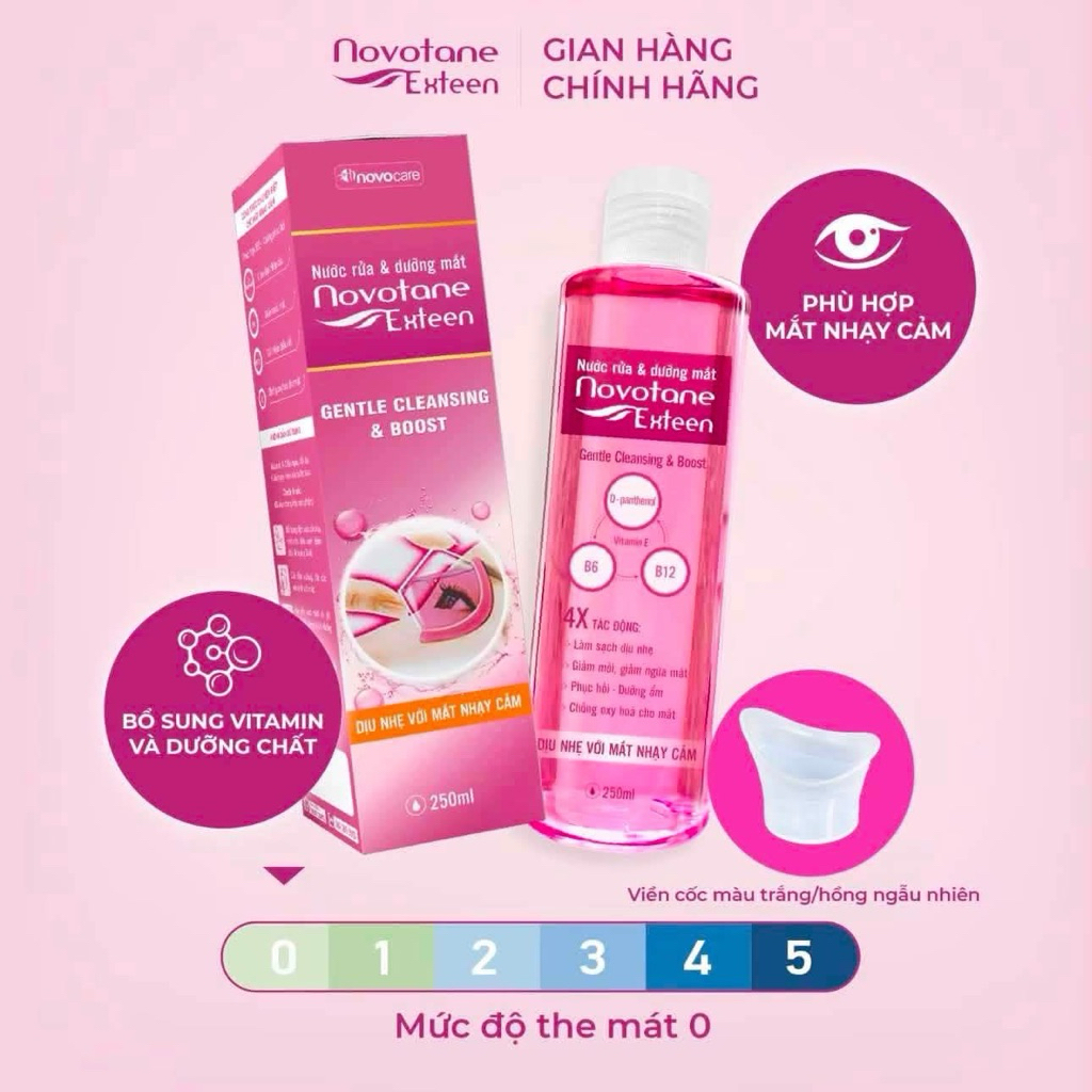 Nước rửa mắt NOVOTANE