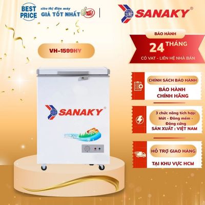 Tủ Đông Sanaky 100 Lít Sanaky VH-1599HY