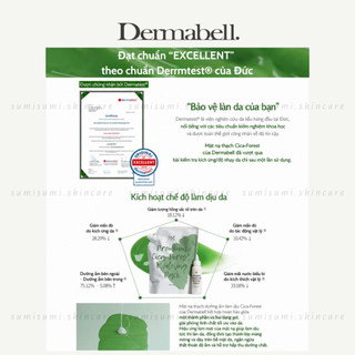 SẴN (Dermabell) Mặt nạ thạch rau má Premium Cica-Forest Modeling Pack