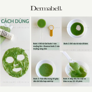 SẴN (Dermabell) Mặt nạ thạch rau má Premium Cica-Forest Modeling Pack