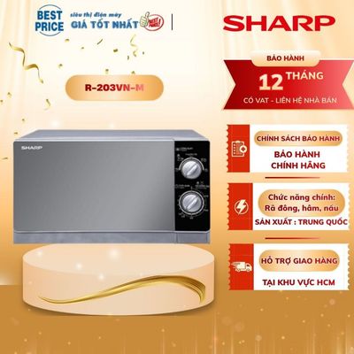 Lò vi sóng Sharp R-203VN-M 20 lít