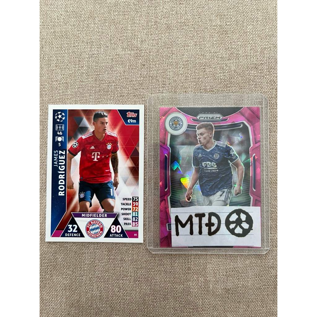 [ CHÍNH HÃNG ] - 2018-19 Topps UEFA Champions Match Attax - James Rodriguez