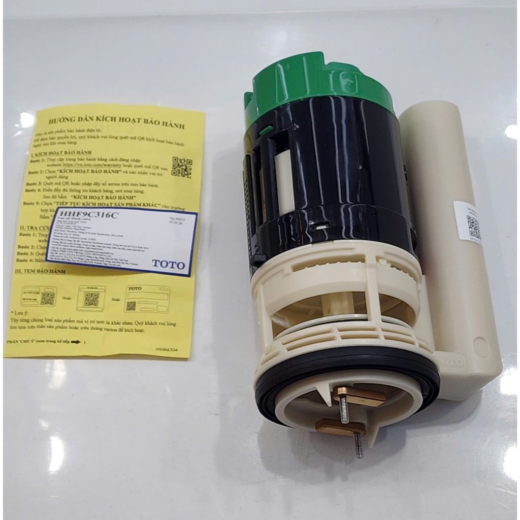 Van xả nước bồn cầu chính hãng TOTO HHF9C316C dùng cho bồn cầu C625, C823DR, MS885D, MS855D,...