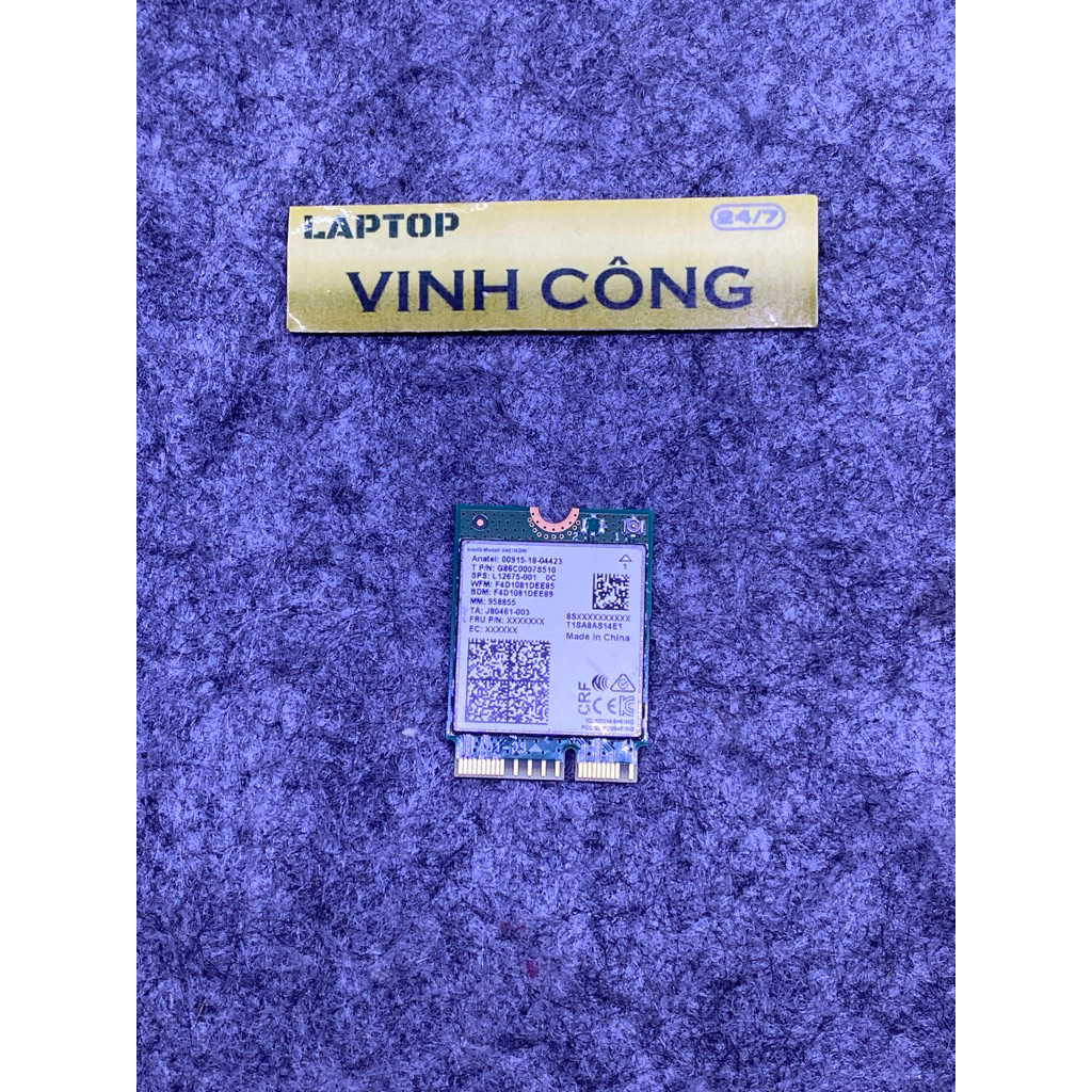 Card wifi 9461NGW Laptop Hp 14 CE hàng tháo máy