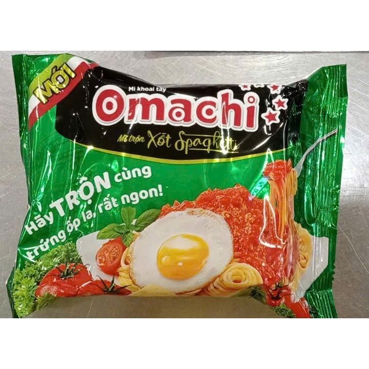 Mì khoai tây Omachi mì trộn xốt Spaghetti 90g