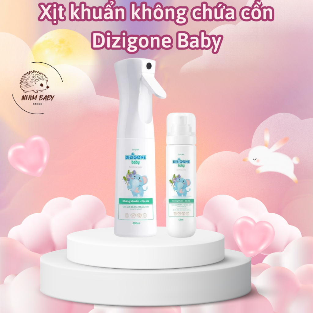 XỊT KHỬ KHUẨN DIZIGONE BABY CHÍNH HÃNG