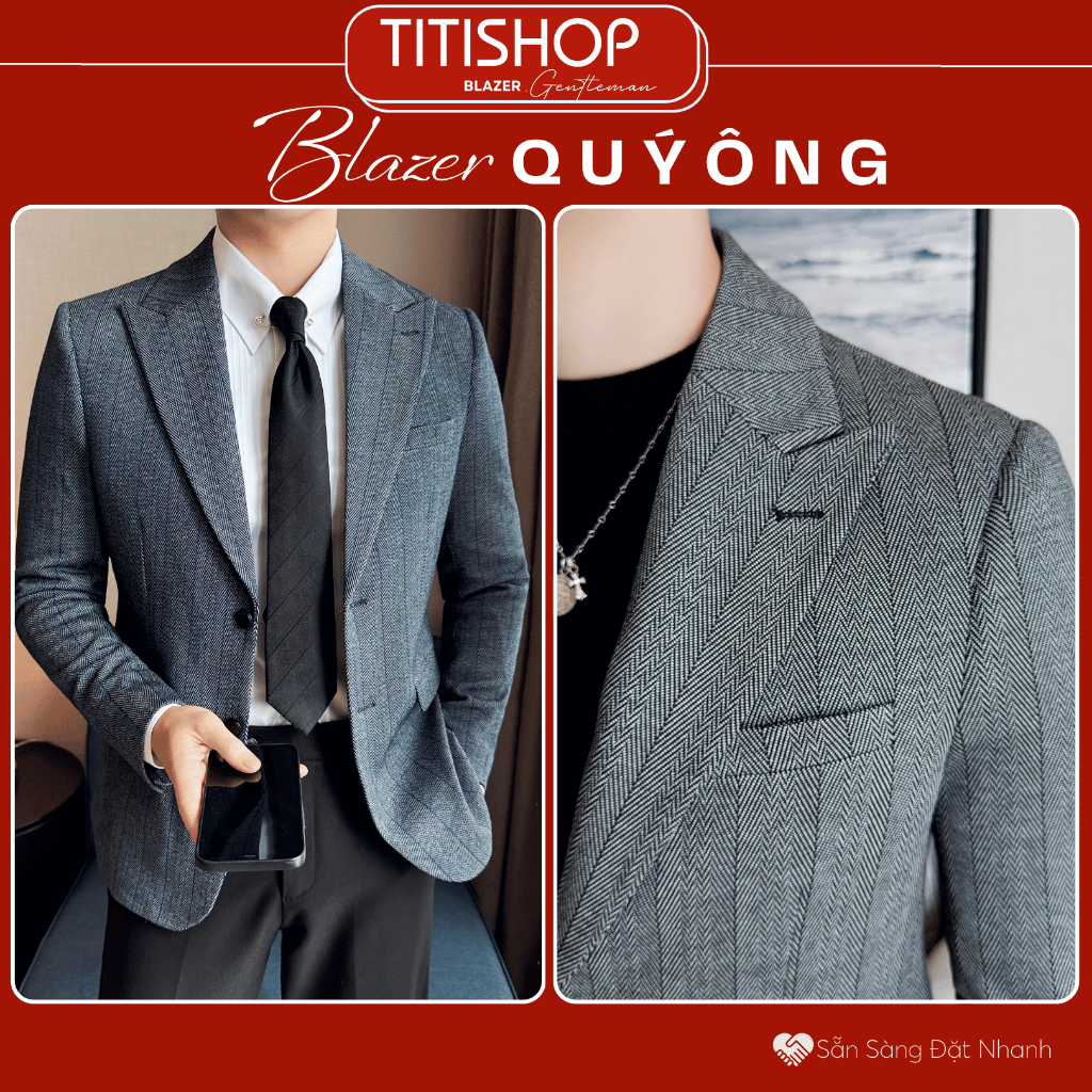 ( Có Hàng Đặt Nhanh ) Áo Vest nam , ,Suit Nam,Blazer quý ông  ,Suit quý ông,Blazer Nam ,Bộ vest nam 