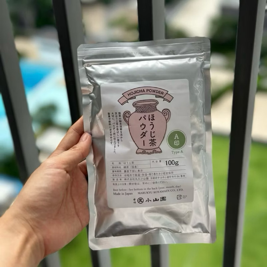Hojicha Powder - hãng Marukyu Koyamaen từ Nhật Bản - có sẵn  Type A/B