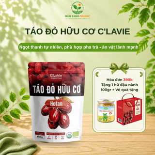 Táo Đỏ Hữu Cơ C'LaVie Loại 1 Quả To, Thơm Ngon, Bổ Dưỡng, Dưỡng Nhan