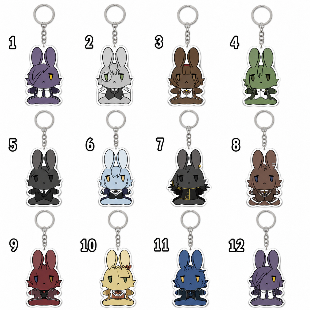 Library of Ruina 2” Clear Bunny Stickers