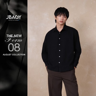 Áo sơ mi nam JBAGY Form rộng vải cotton cao cấp dài tay, thấm hút mồ hôi - JS0105 (D2)