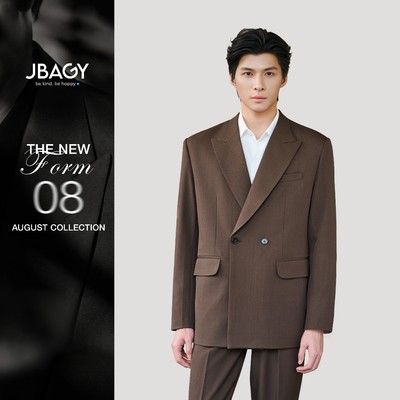 Áo khoác Blazer nam JBAGY Atelier Jacket ve nhọn vải âu cao cấp - JK0102