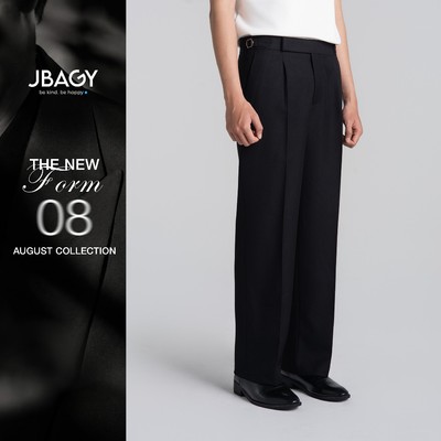 Quần tây nam sidetab dáng suông đứng cao cấp JBAGY - JA0302 (D8)