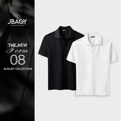Áo polo nam VIGO cổ V tinh tế vải Cá Sấu Cotton Thương Hiệu JBAGY - JP0102 (D13K6)