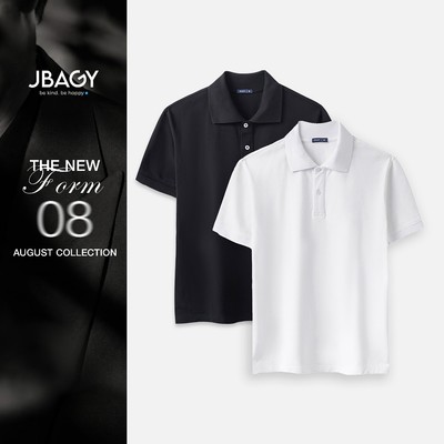 Áo polo nam JBAGY phong cách classic cao cấp vải cotton cao cấp form regular - JP001