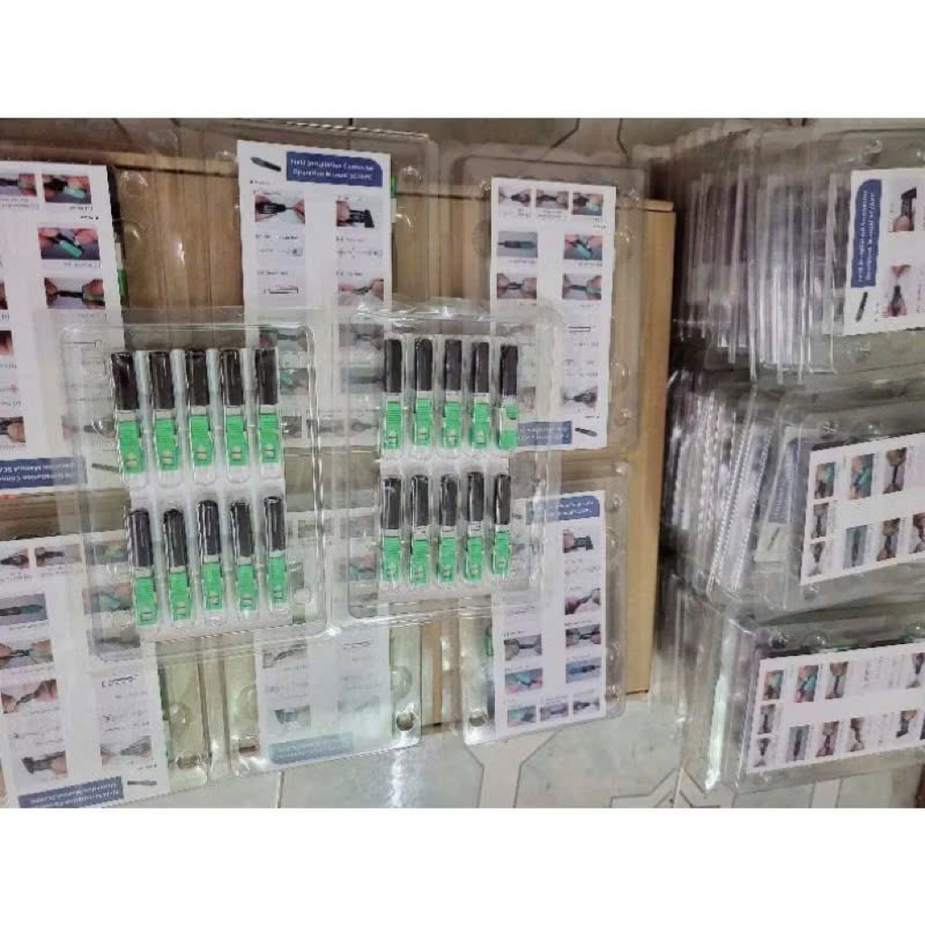 Combo 10 Đầu Nối Quang Fastconect FC SC/APC GPON Fast connector FPT - Đầu Nối Nhanh Sợi Quang