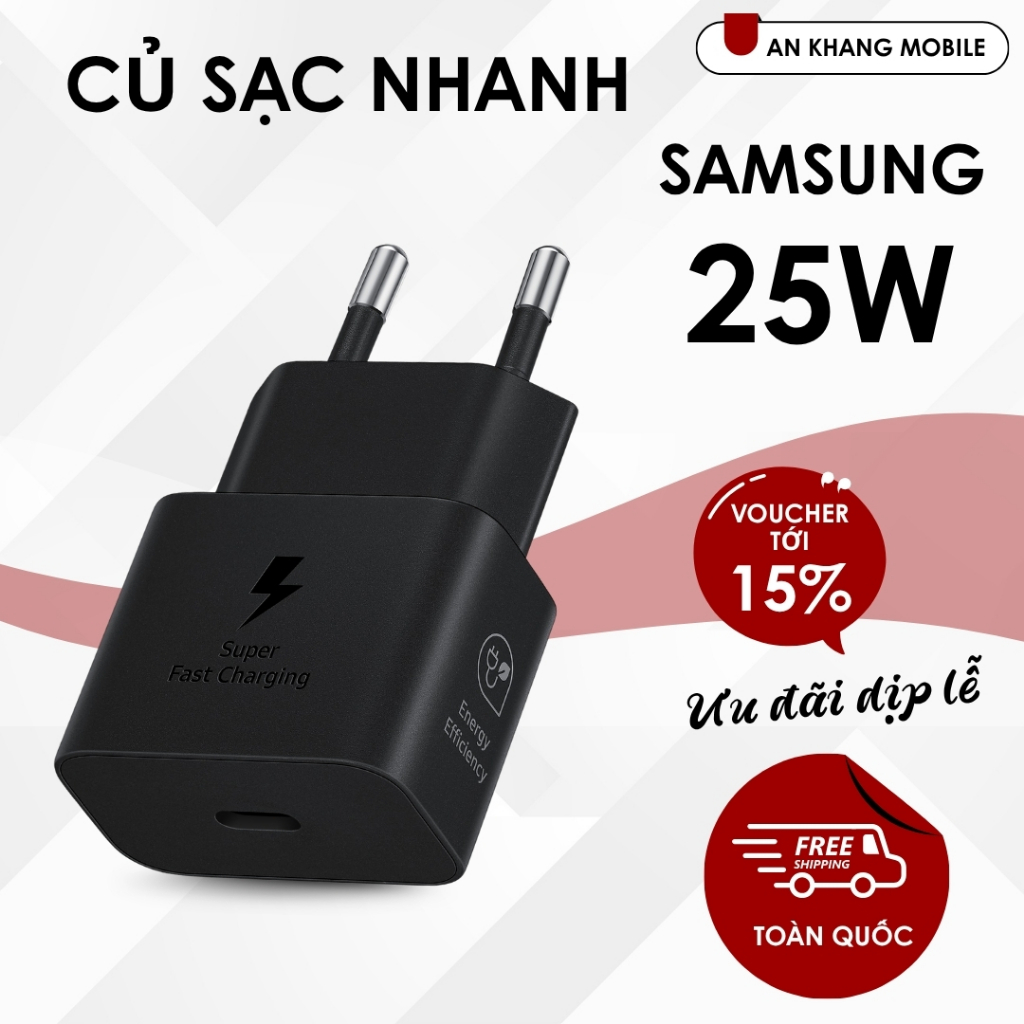 [CHÍNH HÃNG SAMSUNG] Củ sạc nhanh Samsung 25W - FULLBOX