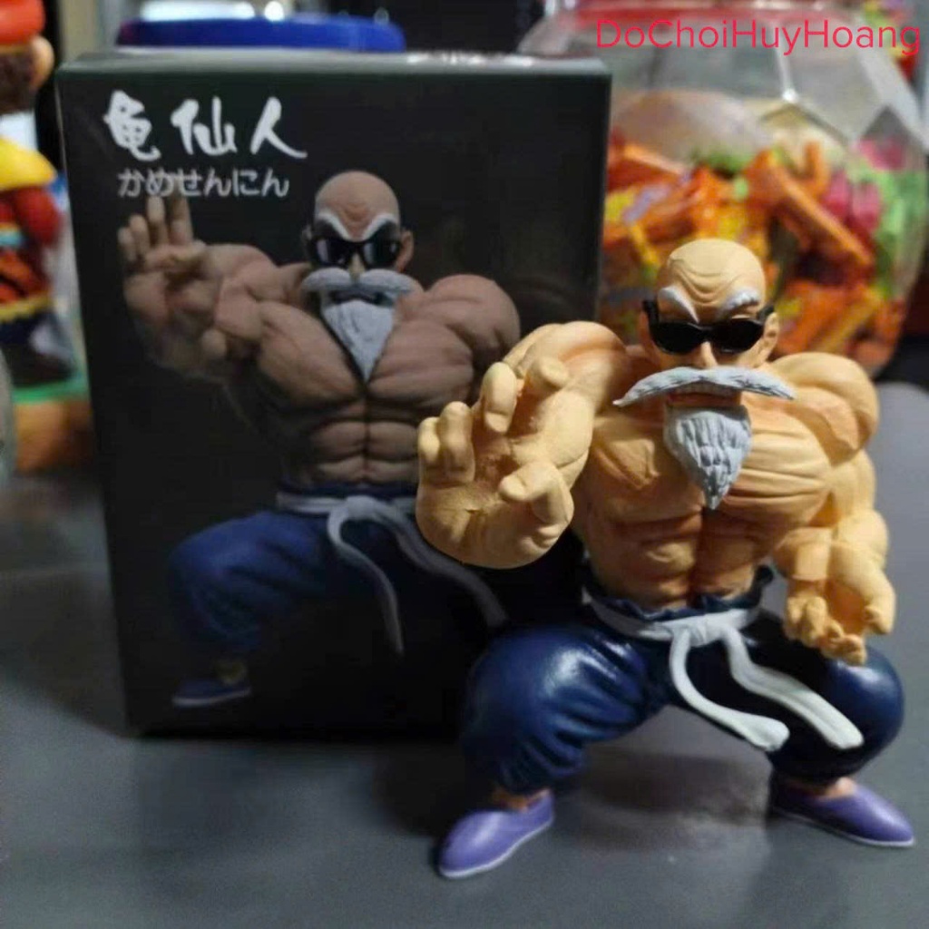 Mô hình tượng nhân vật quy lão Kame Muten Roshi 9cm