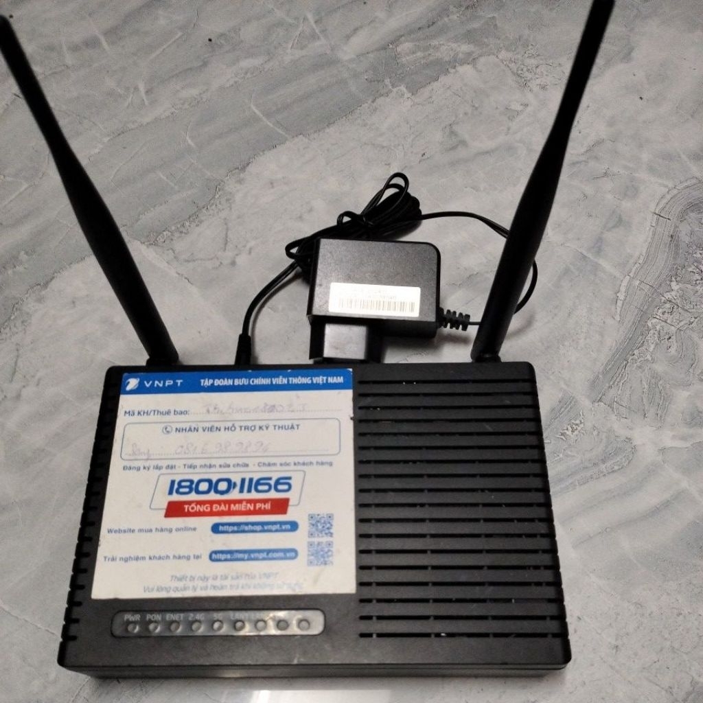 (hàng cũ) Bộ Phát Wifi Model Quang VNPT GW 020H ,040H GPON Có 5G và 2.4G