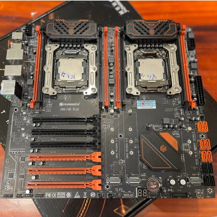 [Cũ] Mainboard Huananzhi X99 F8D Plus Full Box, BH 3 Tháng
