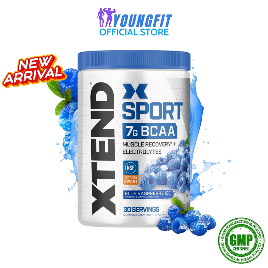 BCAA Xtend Sport Scivation Hỗ Trợ Phục Hồi Bù Khoáng Trong Lúc Tập Nâng Cao Thể Lực - YoungFit