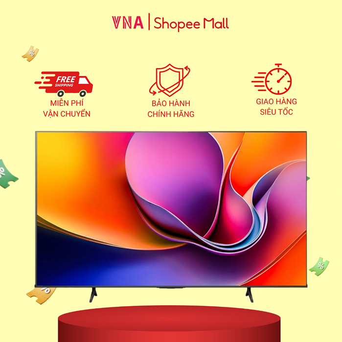 75A6Q | Free Giao Hỏa Tốc | Smart Tivi Hisense 4K 75 inch 75A6Q - Bảo hành 2 năm tại nhà