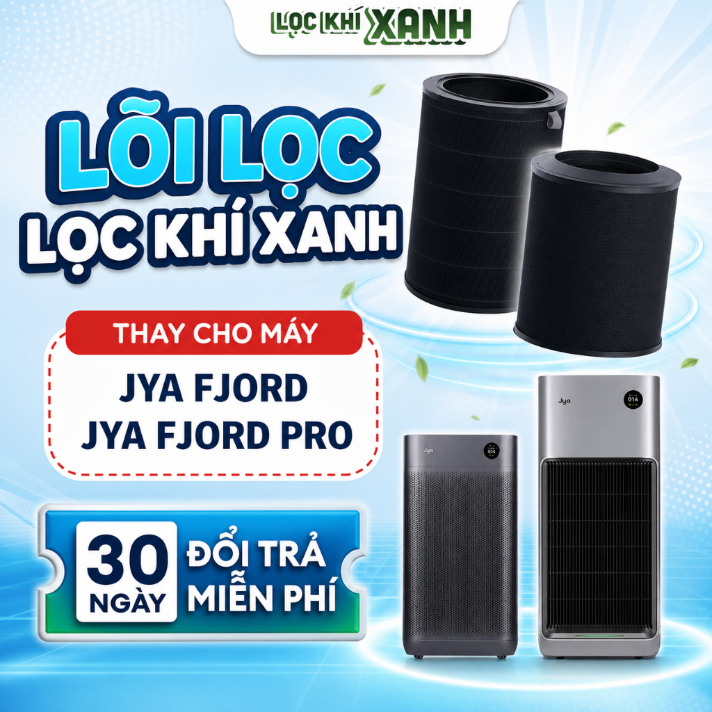Màng lọc LocKhiXanh® dành cho máy Smartmi Jya Fjord và Jya Fjord Pro - lọc bụi mịn PM2.5, khử mùi, h