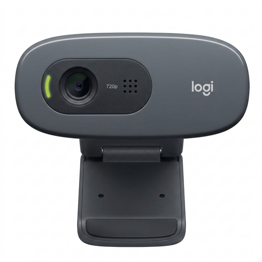 Webcam Logitech C270 720p HD - Góc cam 55o, mic giảm ồn, tự chỉnh sáng, chụp ảnh 3MB