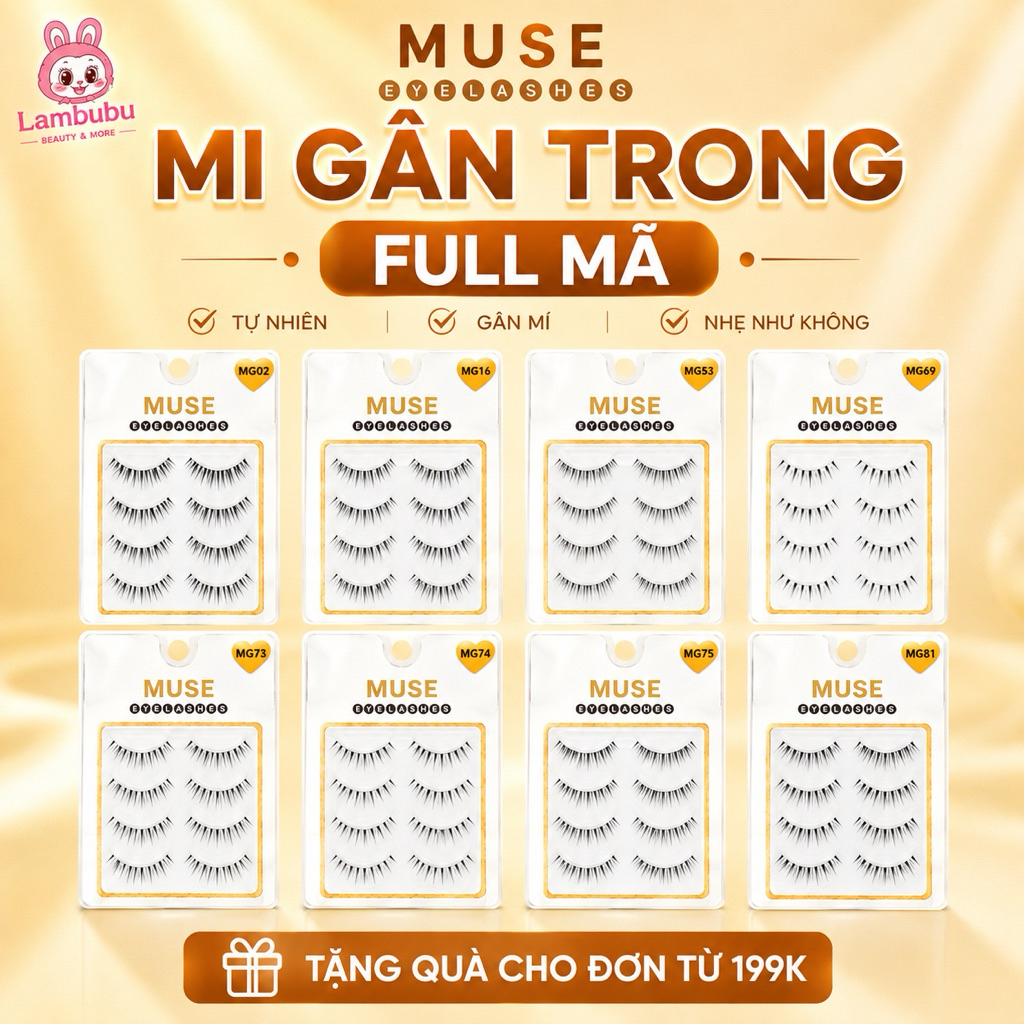 Full mã mi gân trong MUSE MG02 đến MG81 | Lambubu
