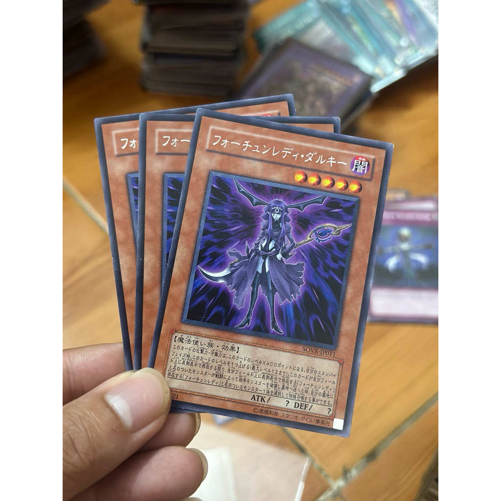 [ NEW ] Thẻ bài Yugioh Fortune Lady Dark SOVR-JP011