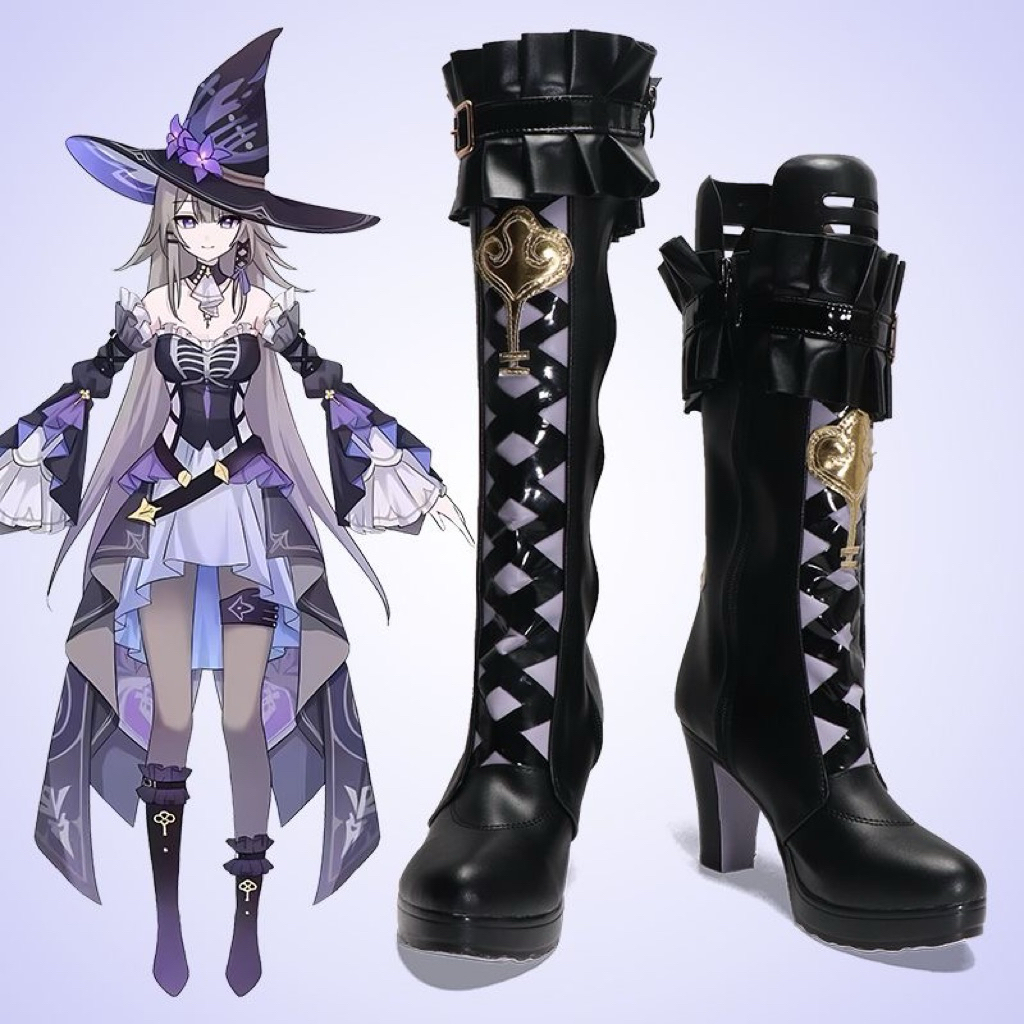 Giày Cosplay The Herta – Honkai: Star Rail | Phụ Kiện Chuẩn Nhân Vật Cao Cấp