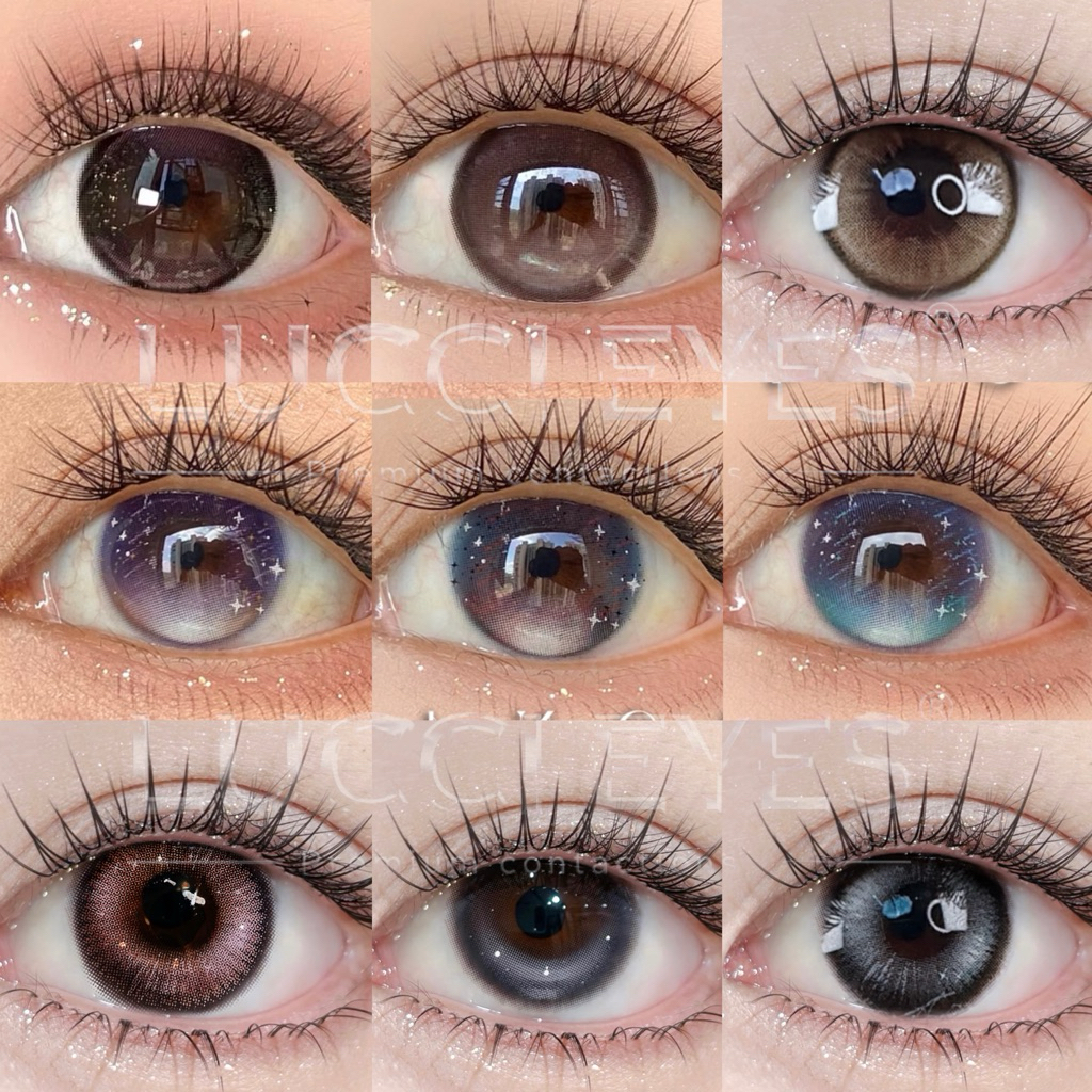 Olivia monrose lens - BST Lens Xám mới nhất  - Có O độ - Inbox ( Giá 1 đôi )