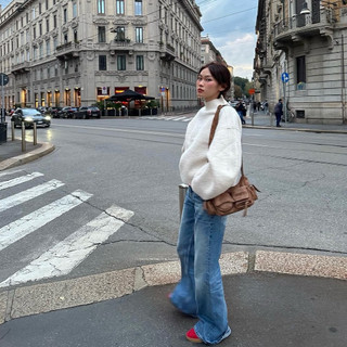 Áo sweater dạ mỏng lông cừu (Có sẵn hoả tốc - Hình ảnh thật shop chụp)