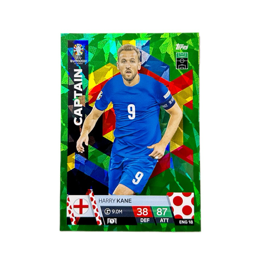 |CAPTAIN| Thẻ Hình Cầu Thủ Match Attax Panini UEFA EURO 2024