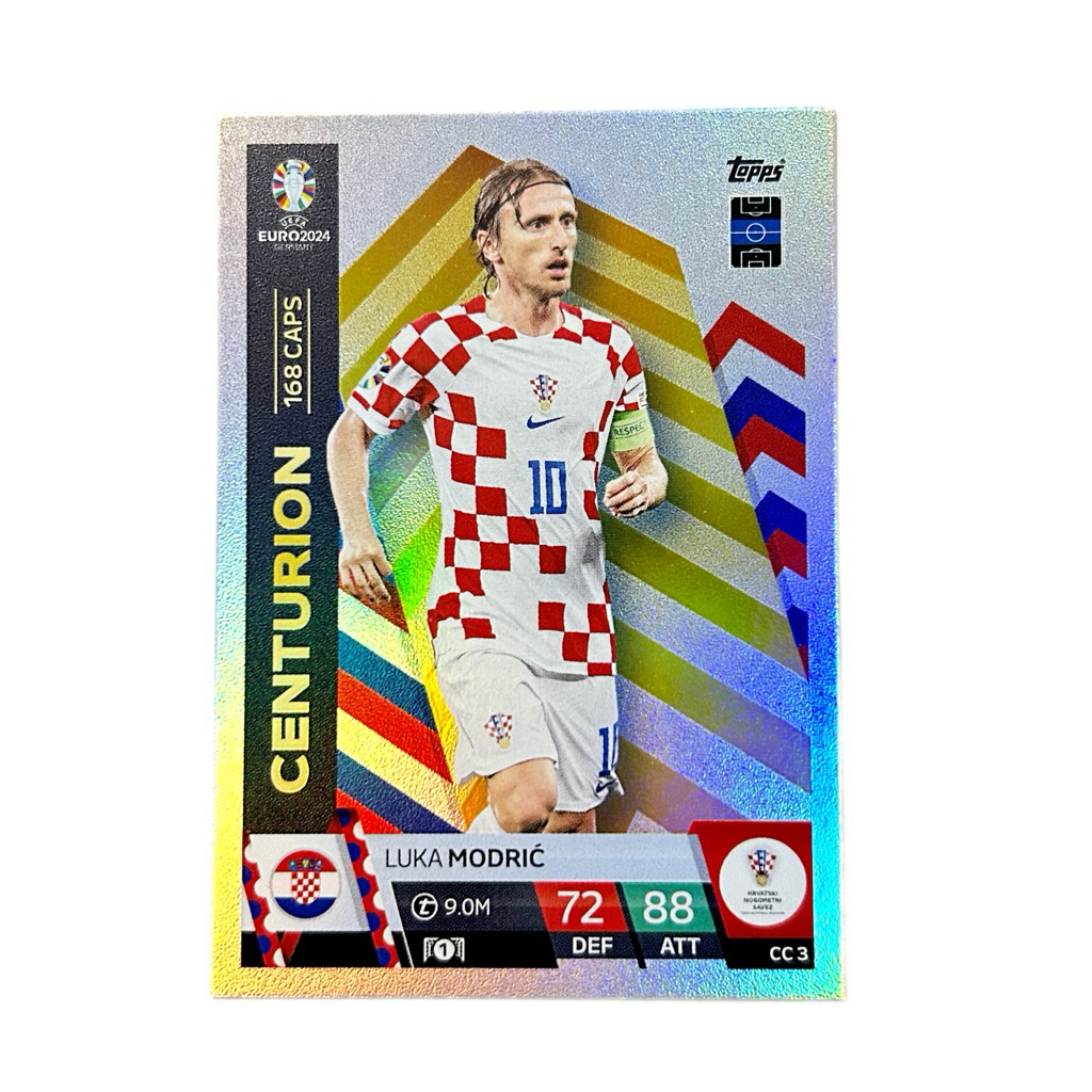 |CENTURION| Thẻ Hình Cầu Thủ Match Attax Panini UEFA EURO 2024