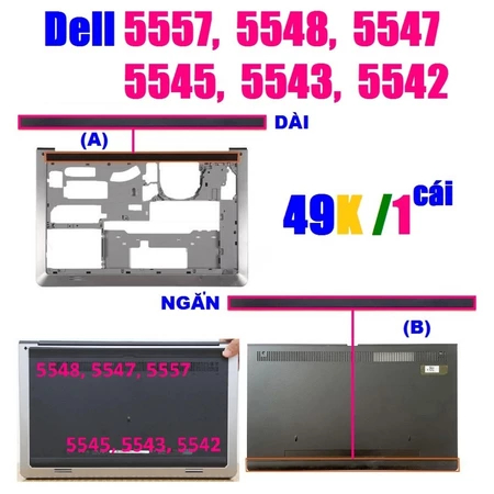 Cao su chân đế laptop Dell Inspiron 15 5547   Cao su chân đế laptop Dell Inspiron 15 5548   Chân cao