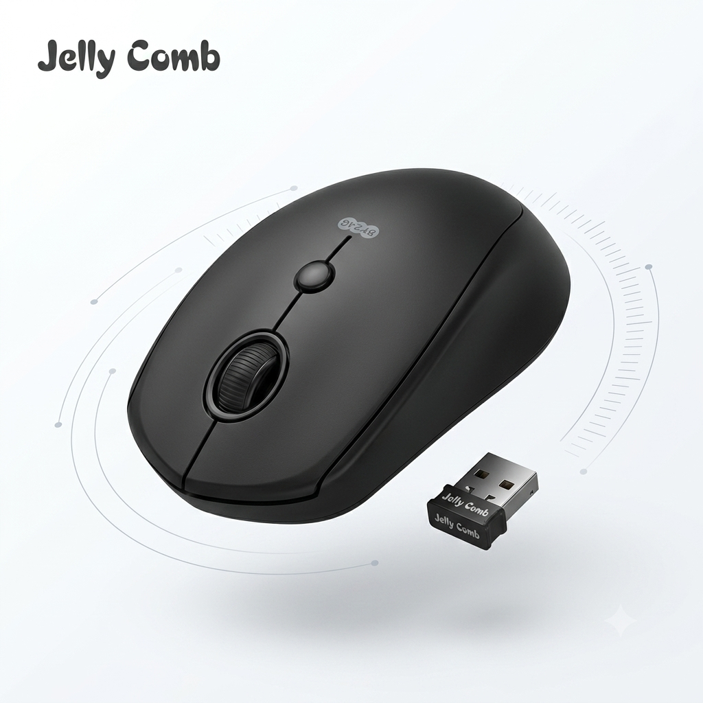 Chuột Bluetooth JELLY MS031, có USB rời, kết nối được cả iPhone/ iPad