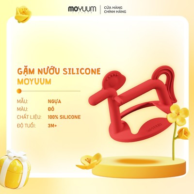 Gặm nướu silicon Moyuum - 3m+ - Hình ngựa
