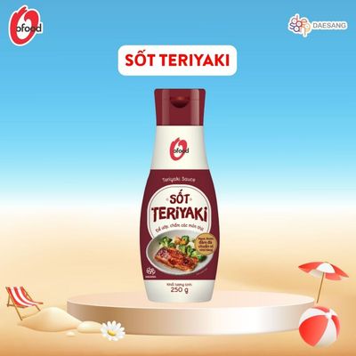 [O'FOOD VN] -  SỐT TERIYAKI HOÀN CHỈNH O'FOOD CHAI 250G
