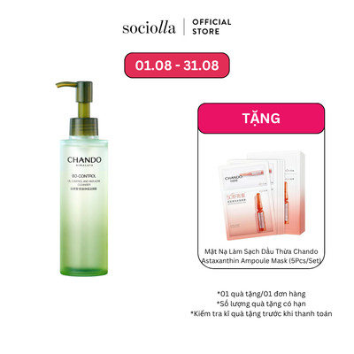 Sữa Rửa Mặt Kiểm Soát Dầu Và Ngăn Ngừa Mụn Chando Oil Control And Anti Ance Cleanser