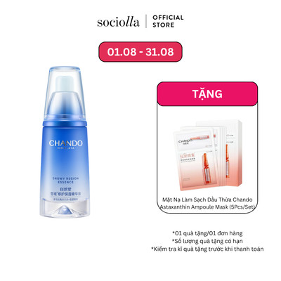 Tinh Chất Dưỡng Và Cấp Ẩm Vùng Băng Tuyết Chando Snowy Region Essence